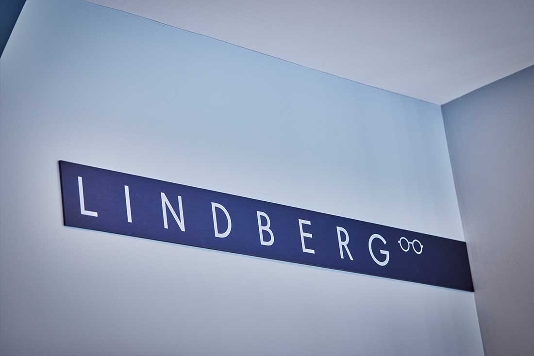 LINDBERG Logo at InnerVision Eyewear THE LINDBERG SHOP.