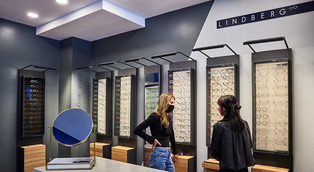 Opticans around LINDBERG frames at InnerVision Eyewear Rittenhouse